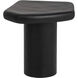 Detti 23.5 X 22 inch Matte Black Outdoor End Table